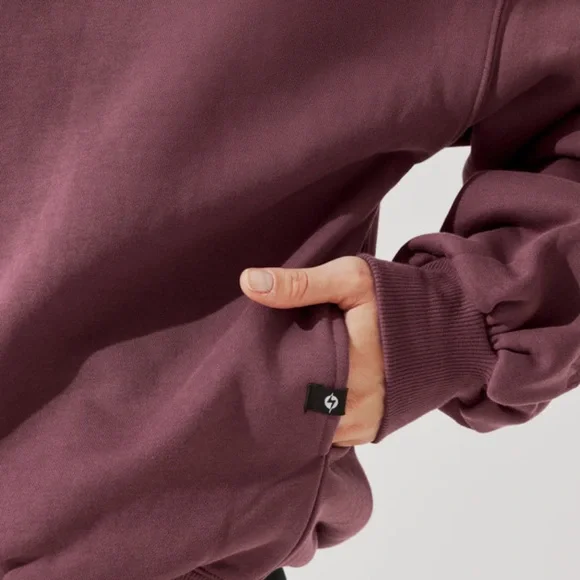 POPFLEX Mauve Crew Neck Sweater - Picture 4 of 12